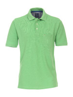 Redmond Poloshirt REGULAR FIT PIQUÉ grün mit Polo-Knopf Kragen in klassischer Schnittform