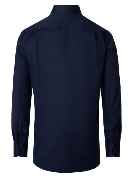 VENTI Comfort Fit Hemd Dunkelblau Kent Twill