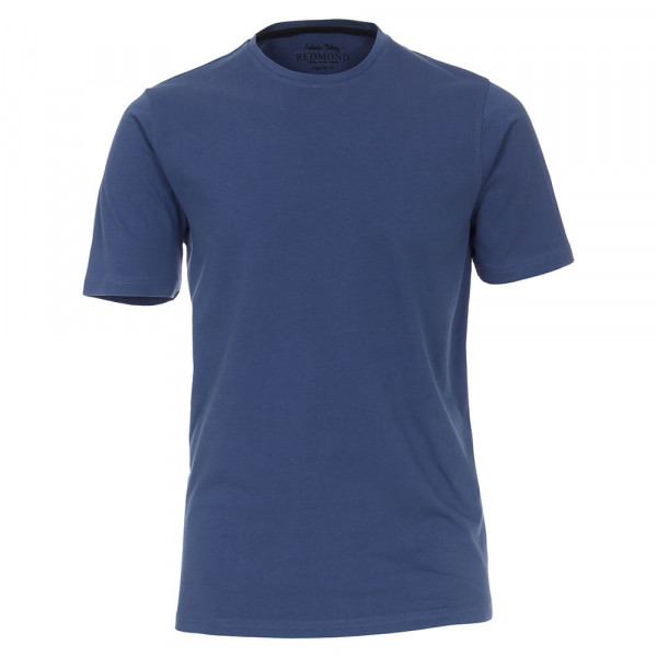 Redmond T-Shirt donkerblauw in klassieke snit