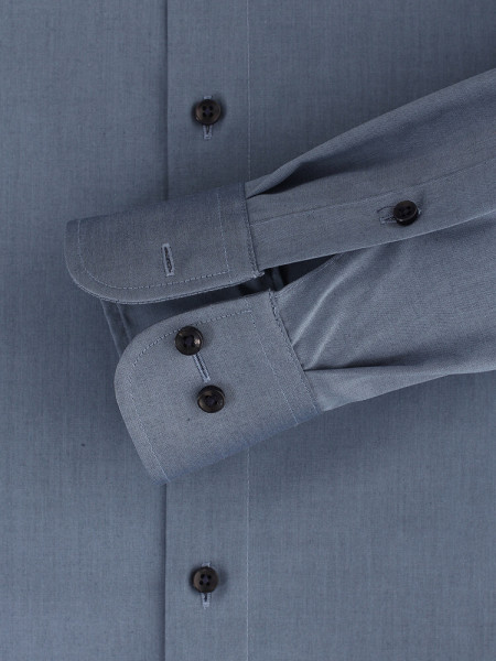 CASAMODA Regular Fit Hemd Mittelblau Kent Easy Care  - Ansicht 2