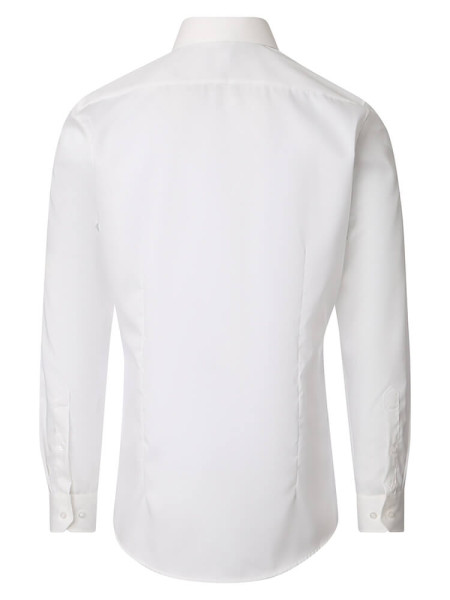 VENTI Slim Fit Hemd Hellbeige Kent Popeline