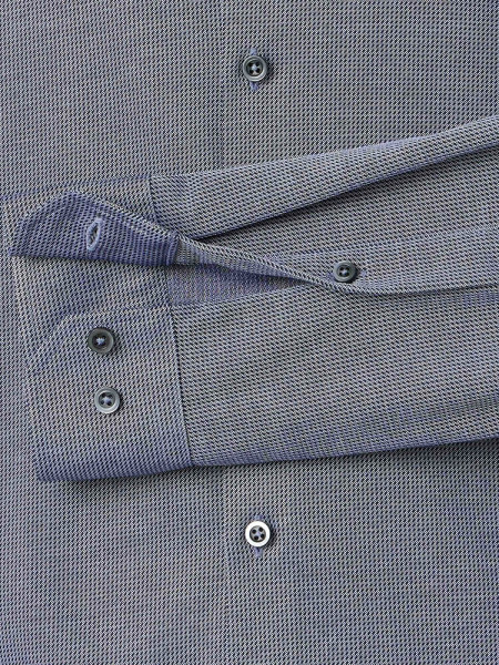VENTI Regular Fit Hemd Dunkelblau Kent Jersey - Ansicht 2