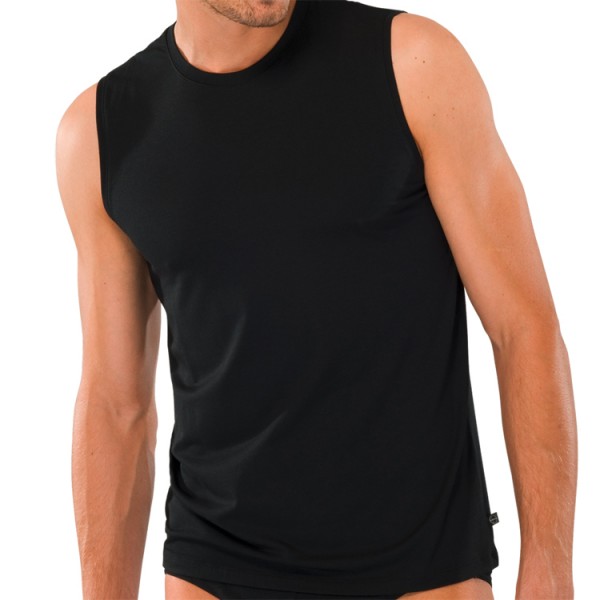 Schiesser &quot;95/5&quot; black Tanktop