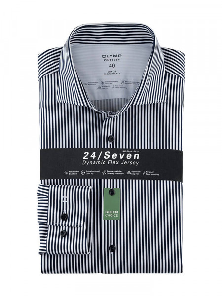 OLYMP Luxor 24/Seven modern fit Jerseyhemd