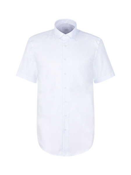 SEIDENSTICKER Regular Fit Hemd Hellblau New Kent Struktur