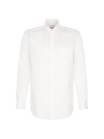 Seidensticker shirt MODERN TWILL white with New Kent collar in modern cut
