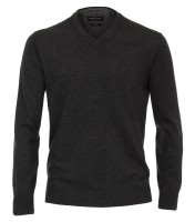 Pull CASAMODA anthracite en coupe classique