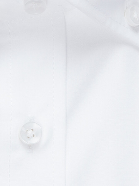 SEIDENSTICKER Regular Fit Hemd Weiß Button-Down Popeline - Ansicht 3
