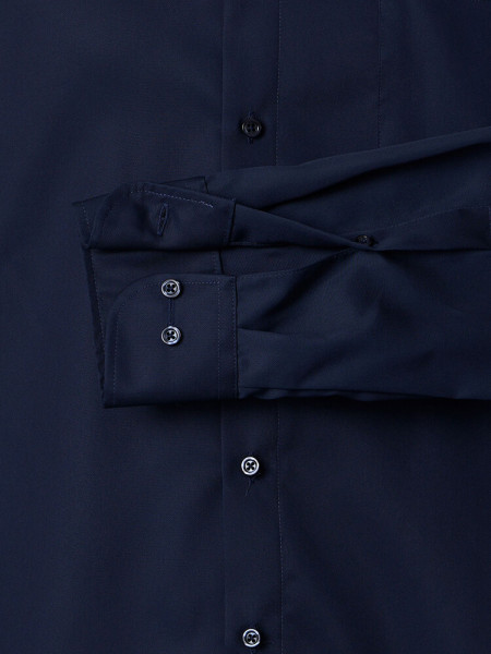 VENTI Comfort Fit Hemd Dunkelblau Kent Twill - Ansicht 2