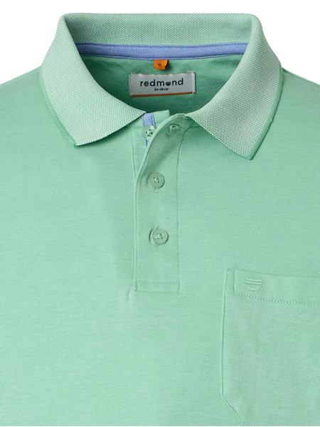 REDMOND Poloshirt Grün Jersey - Ansicht 1