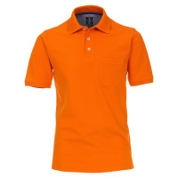 Redmond Poloshirt orange in klassischer Schnittform