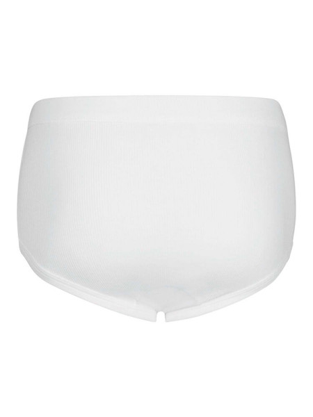 HUBER Regular Fit Weiß Doppelrippenstich