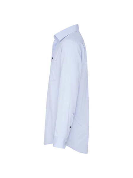 SEIDENSTICKER Regular Fit Hemd Hellblau Business Kent Fil à Fil - Ansicht 2