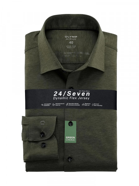 OLYMP Level Five 24/Seven body fit jersey shirt