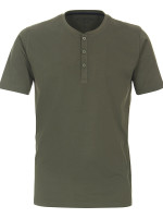 Redmond T-shirt REGULAR FIT JERSEY groen met Ronde hals -kraag in klassieke snit