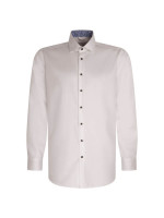 Seidensticker shirt MODERN TWILL white with New Kent collar in modern cut