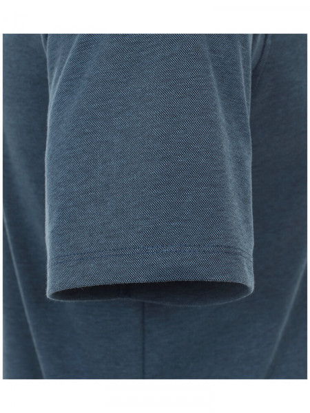 CASAMODA Poloshirt Mittelblau Piqué - Ansicht 2
