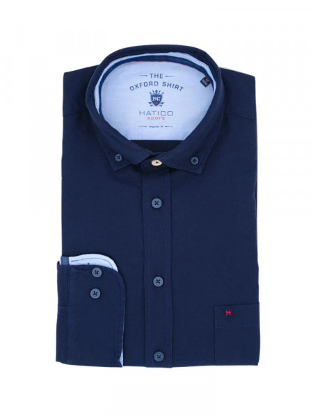 HATICO Regular Fit casual overhemd
