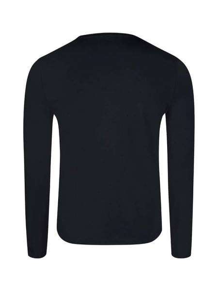 HUBER Regular Fit Schwarz Jersey