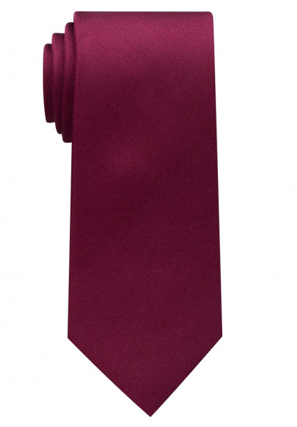 Eterna tie dark red plain