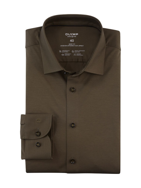 OLYMP Level Five 24/Seven body fit jersey shirt