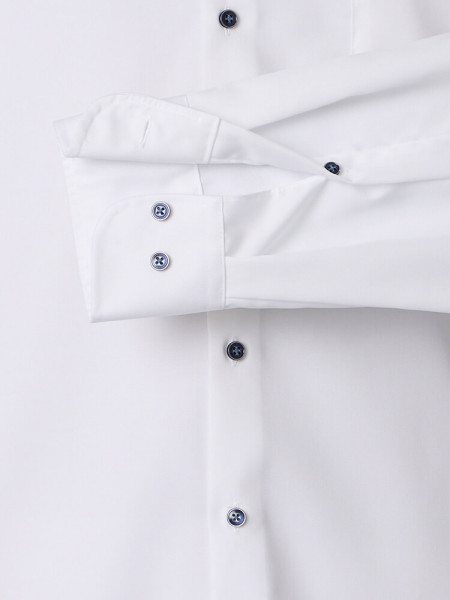 VENTI Comfort Fit Hemd Weiß Kent Struktur - Ansicht 2