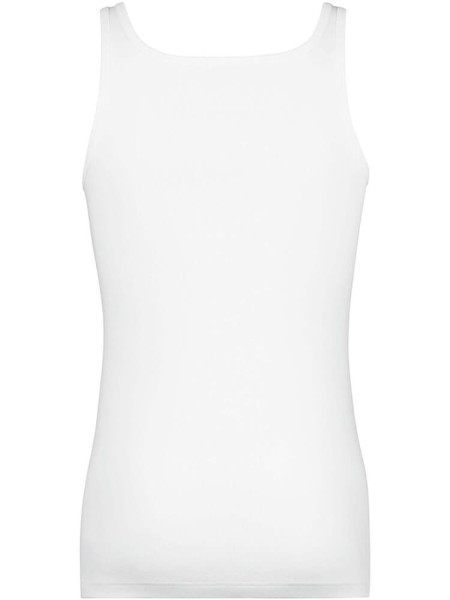 HUBER Regular Fit Weiß Feinripp