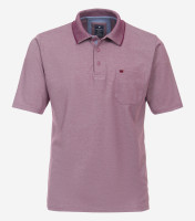 Redmond Poloshirt REGULAR FIT JERSEY flieder mit Stehkragen Kragen in klassischer Schnittform