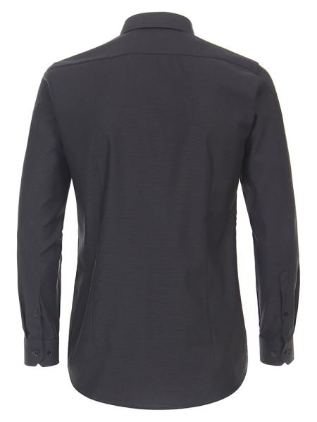 VENTI Slim Fit Hemd Anthrazit Kent Easy Care