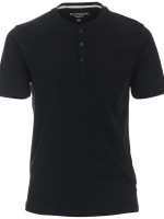 T-shirt Redmond REGULAR FIT JERSEY noir avec col Col rond en coupe classique