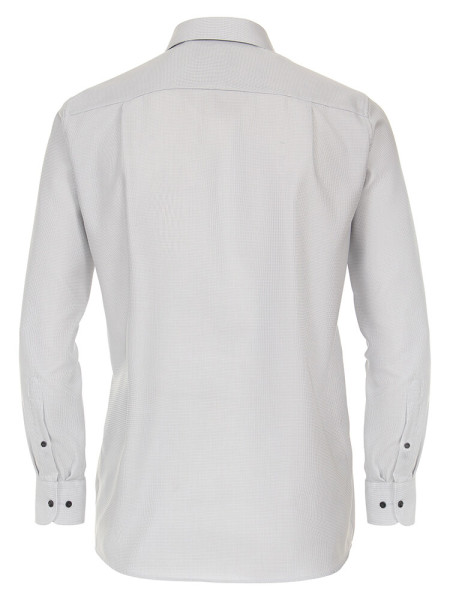 CASAMODA Comfort Fit Hemd Hellgrau Kent Struktur