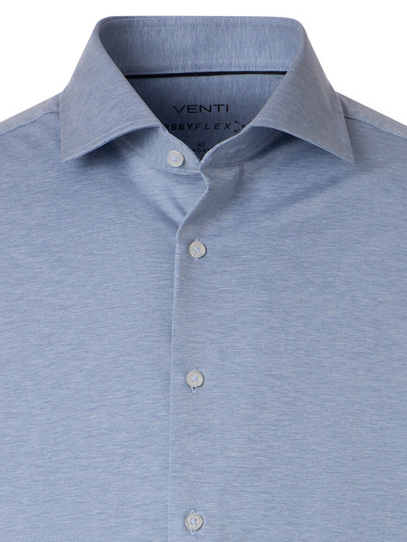 VENTI Comfort Fit Hemd Hellblau Kent Jersey - Ansicht 1