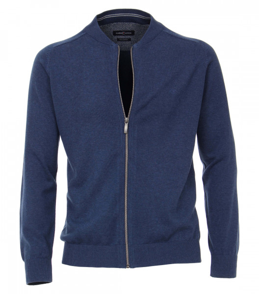 CASAMODA cardigan medium blue in classic cut