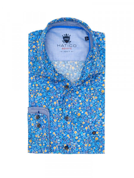 HATICO Regular Fit casual overhemd